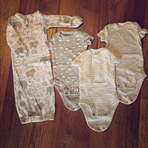 Newborn sleepers/onesies